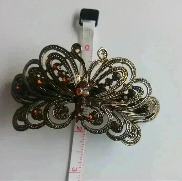Vintage Butterfly Barette - Picture 9 of 9